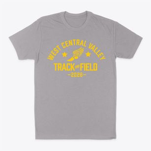 West Central Valley High School Track and Field Classic Dad T-Shirt