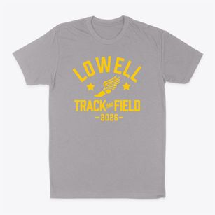 Lowell High School Track and Field Classic Dad T-Shirt