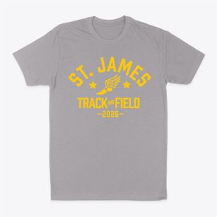 Saint James School Track and Field Classic Dad T-Shirt