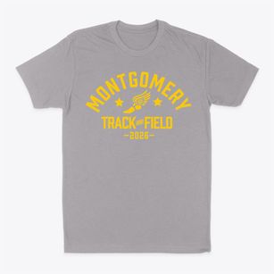 Montgomery Middle School Track and Field Classic Dad T-Shirt