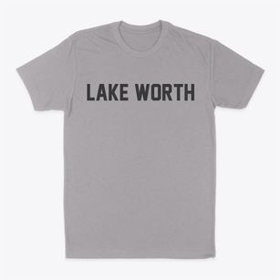 Lake Worth Florida Classic Block Classic Dad T-Shirt