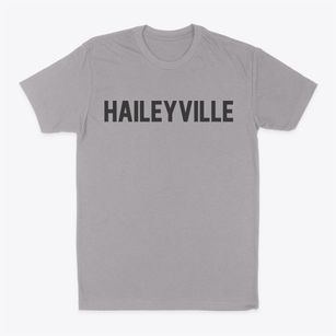 Haileyville Oklahoma Classic Block Classic Dad T-Shirt