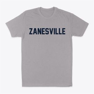 Zanesville Ohio Classic Block Classic Dad T-Shirt