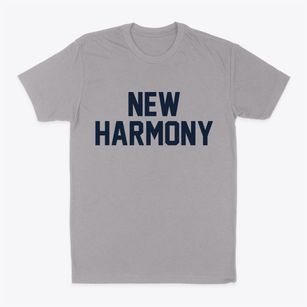 New Harmony Indiana Classic Block Classic Dad T-Shirt