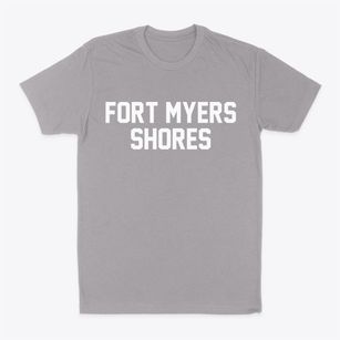 Fort Myers Shores Florida Classic Block Classic Dad T-Shirt