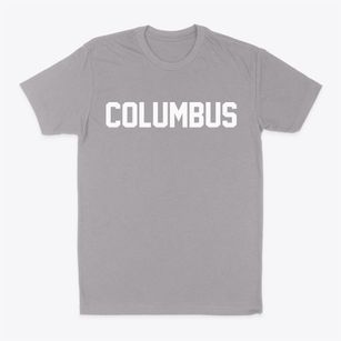 Columbus New York Classic Block Classic Dad T-Shirt