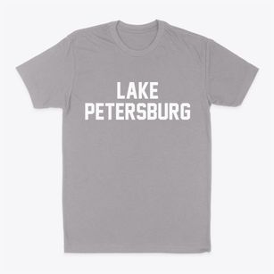 Lake Petersburg Illinois Classic Block Classic Dad T-Shirt