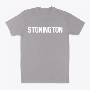 Stonington Connecticut Classic Block Classic Dad T-Shirt