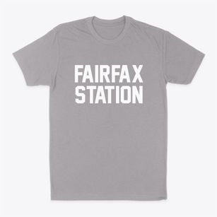 Fairfax Station Virginia Classic Block Classic Dad T-Shirt