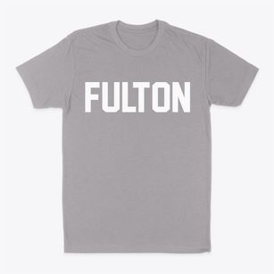 Fulton New York Classic Block Classic Dad T-Shirt