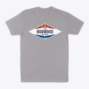Norwood New Jersey Diamond Star Classic Dad T-Shirt