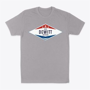 Dewitt Michigan Diamond Star Classic Dad T-Shirt