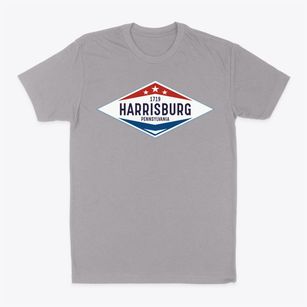 Harrisburg Pennsylvania Diamond Star Classic Dad T-Shirt