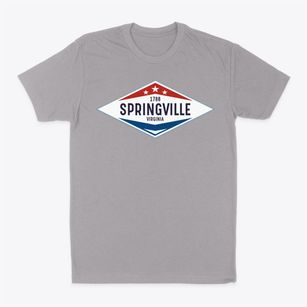 Springville Virginia Diamond Star Classic Dad T-Shirt
