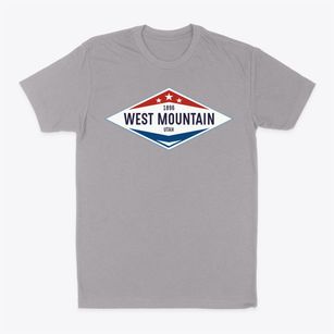 West Mountain Utah Diamond Star Classic Dad T-Shirt