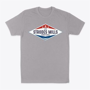 Strodes Mills Pennsylvania Diamond Star Classic Dad T-Shirt