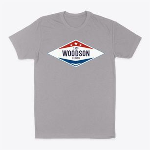 Woodson Illinois Diamond Star Classic Dad T-Shirt