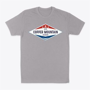 Copper Mountain Colorado Diamond Star Classic Dad T-Shirt