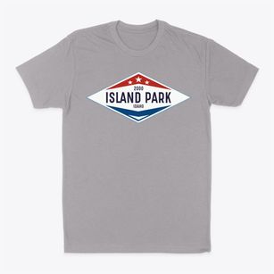 Island Park Idaho Diamond Star Classic Dad T-Shirt
