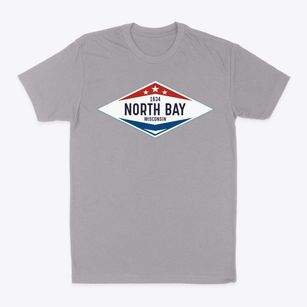 North Bay Wisconsin Diamond Star Classic Dad T-Shirt