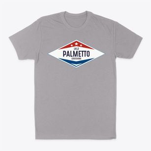 Palmetto Louisiana Diamond Star Classic Dad T-Shirt