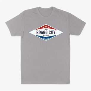 Bragg City Missouri Diamond Star Classic Dad T-Shirt