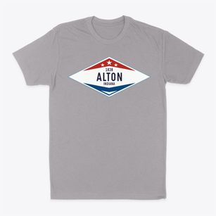 Alton Indiana Diamond Star Classic Dad T-Shirt