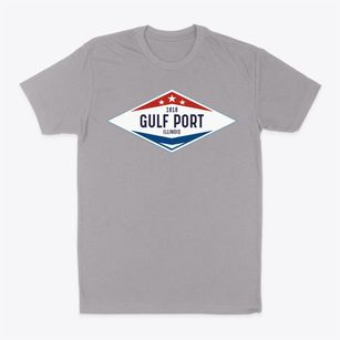 Gulf Port Illinois Diamond Star Classic Dad T-Shirt