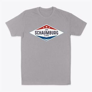 Schaumburg Illinois Diamond Star Classic Dad T-Shirt