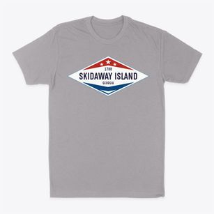 Skidaway Island Georgia Diamond Star Classic Dad T-Shirt