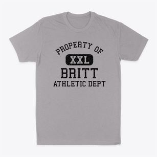 Britt Iowa Athletic Dept Classic Dad T-Shirt