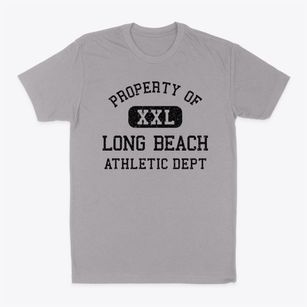 Long Beach California Athletic Dept Classic Dad T-Shirt