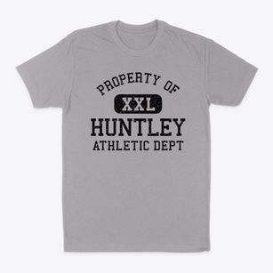 Huntley Nebraska Athletic Dept Classic Dad T-Shirt