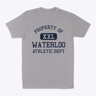Waterloo Wisconsin Athletic Dept Classic Dad T-Shirt
