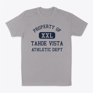 Tahoe Vista California Athletic Dept Classic Dad T-Shirt