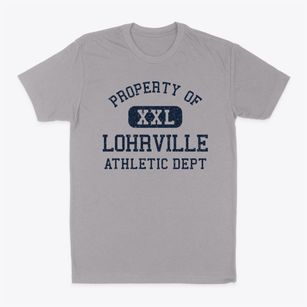 Lohrville Wisconsin Athletic Dept Classic Dad T-Shirt