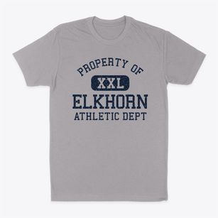 Elkhorn Montana Athletic Dept Classic Dad T-Shirt