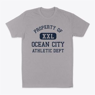 Ocean City New Jersey Athletic Dept Classic Dad T-Shirt