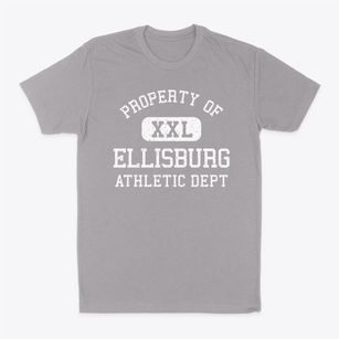 Ellisburg New York Athletic Dept Classic Dad T-Shirt