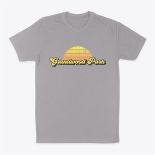 Grandwood Park Illinois Sublime Sunset Classic Dad T-Shirt