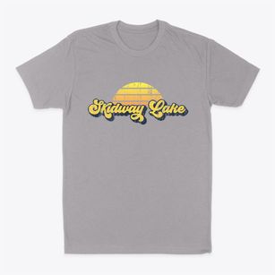 Skidway Lake Michigan Sublime Sunset Classic Dad T-Shirt