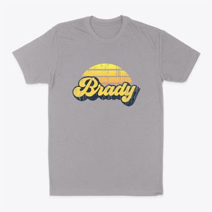 Brady Nebraska Sublime Sunset Classic Dad T-Shirt