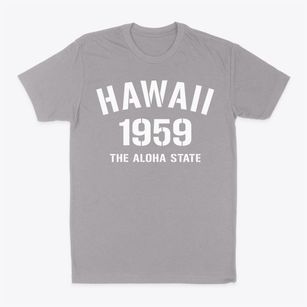  Hawaii Established Classic Dad T-Shirt