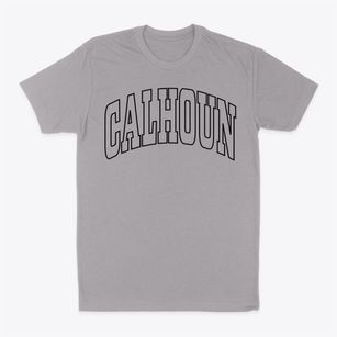 Calhoun Tennessee Trendy Block Classic Dad T-Shirt