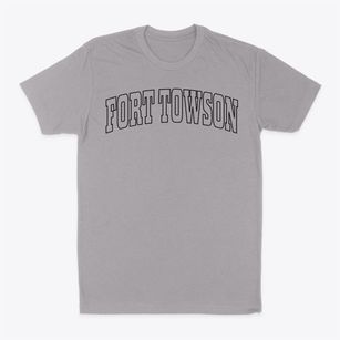 Fort Towson Oklahoma Trendy Block Classic Dad T-Shirt