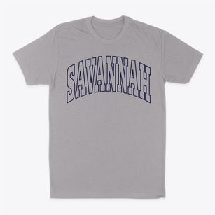 Savannah Tennessee Trendy Block Classic Dad T-Shirt