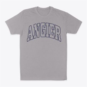 Angier North Carolina Trendy Block Classic Dad T-Shirt