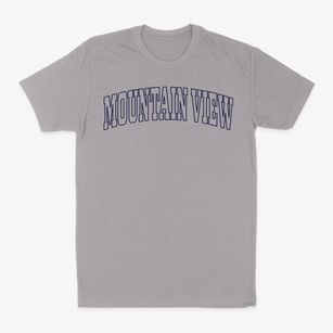 Mountain View North Carolina Trendy Block Classic Dad T-Shirt