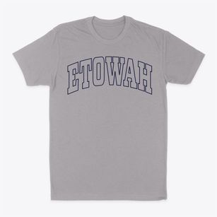 Etowah Tennessee Trendy Block Classic Dad T-Shirt