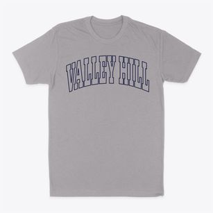Valley Hill North Carolina Trendy Block Classic Dad T-Shirt